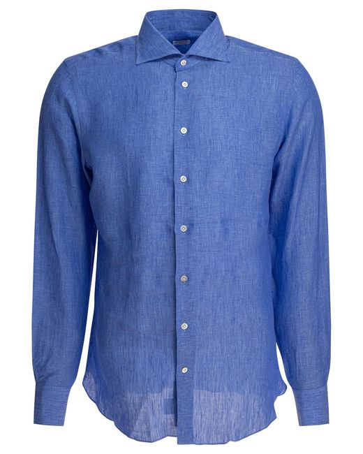 Borriello Blue Shirts for men