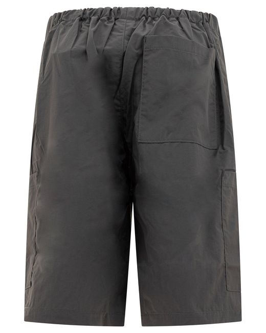 GR10K Gray Short With Drawstring Waist Shorts for men
