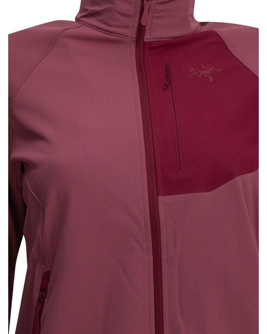 Arc'teryx Purple Delta Technical Jacket Fuchsia