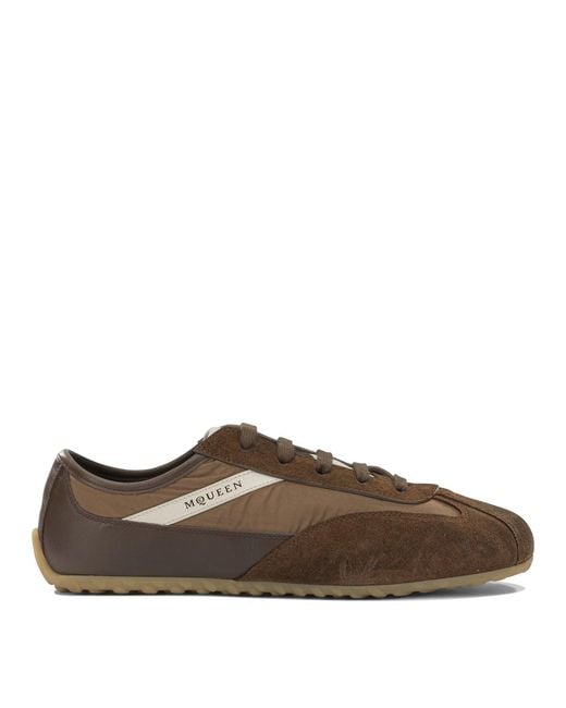 McQueen Brown Sneakers & Slip-On
