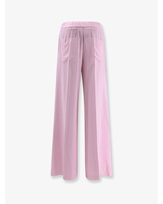 Nude Pink Viscose Trousers