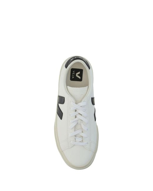 Veja White Leather Sneakers Extra