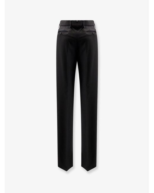 Tom Ford Black Wool Trousers for men