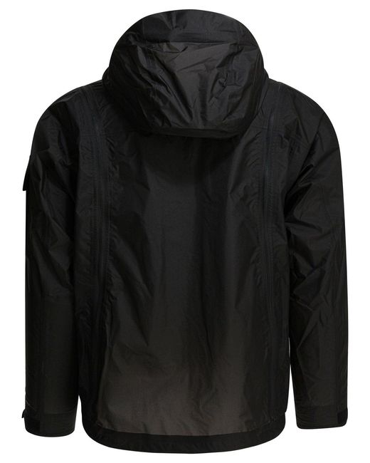 C P Company Metropolis Transformable Jackets And Coats Black
