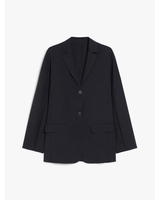 Max Mara Pure Blue Lesena Blazer