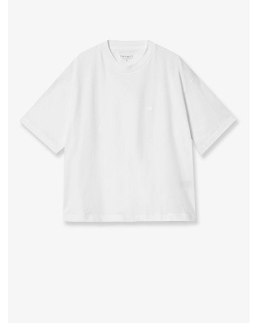 Carhartt White Chester Cotton T-Shirt