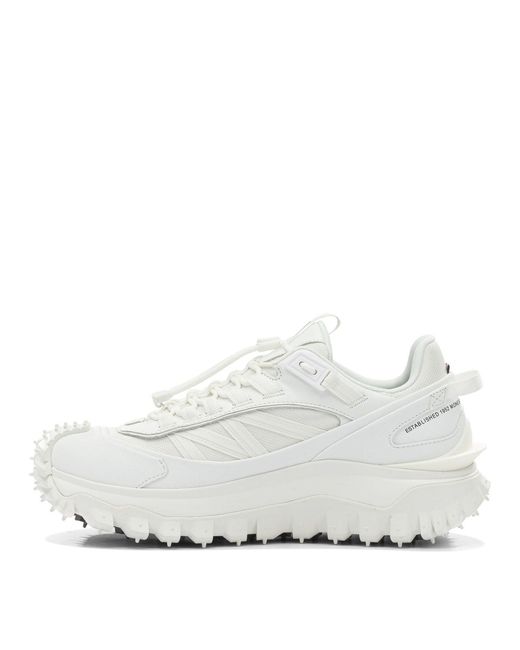 Moncler White Trailgrip Gtx Sneakers for men