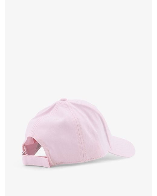 Moncler Pink Cotton Baseball Hat