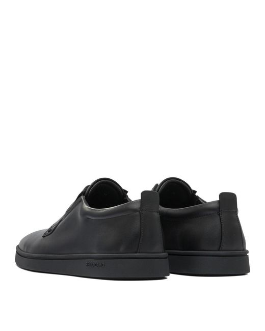 Ferragamo Black Ankle Boots for men