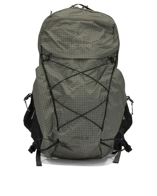 Arc'teryx Gray "Aerios 18" Sports Backpack for men