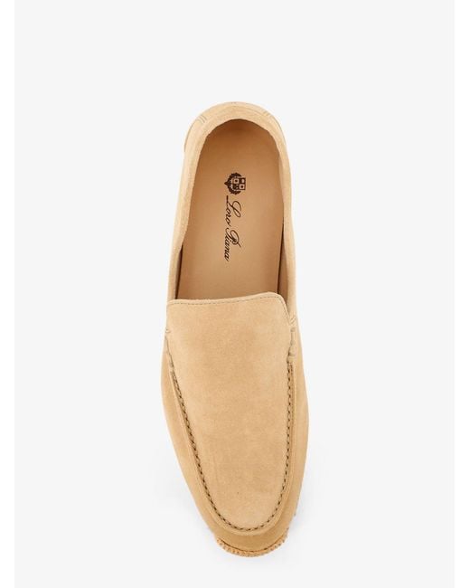Loro Piana Natural Loafers Seaside Walk Suede