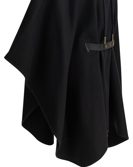 Moncler Black Cape