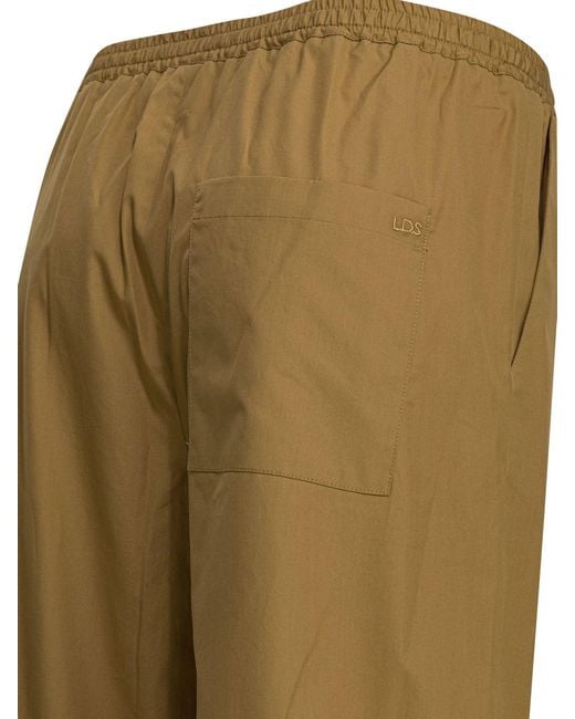 Loulou de Saison Green Trousers Beige