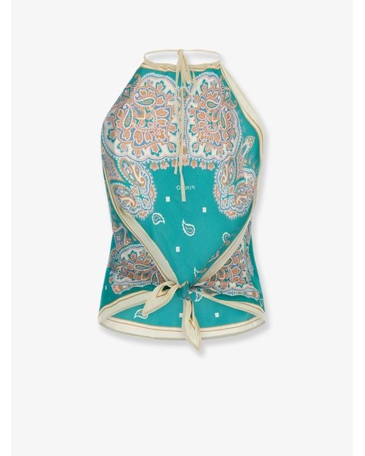Pinko Blue Top Synchro