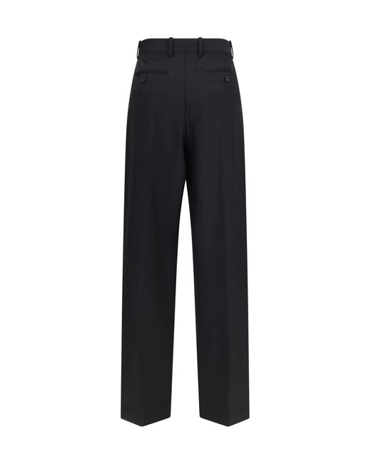 Givenchy Black Double-Pleat Pants