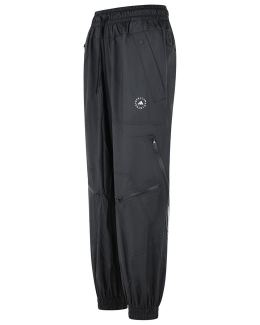 Adidas By Stella McCartney Gray Polyester Trousers