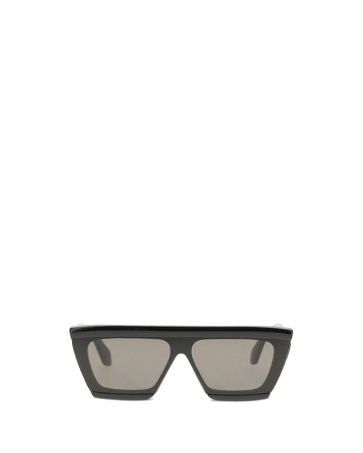 Alaïa Gray Alaã¯A Mask Sunglasses