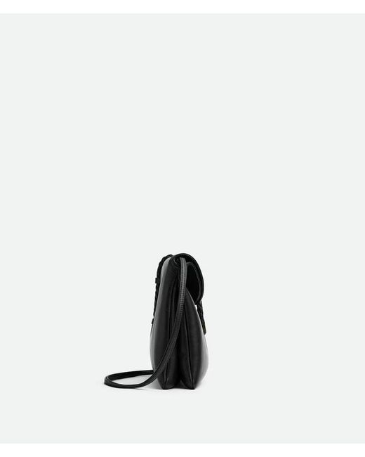 Bottega Veneta Black Liberta Crossbody Bag