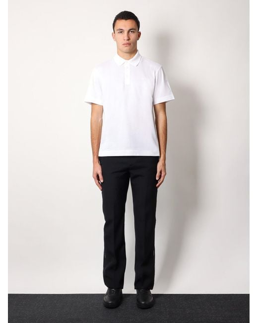Givenchy White Polo Shirt for men