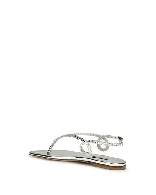 Casadei White Sandals Josephine