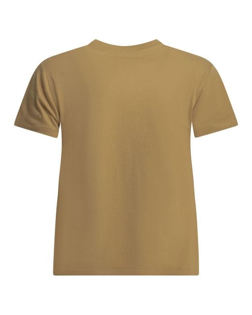 Polo Ralph Lauren Natural Crew-Neck T-Shirt With Logo