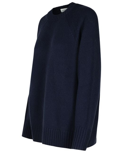 P.A.R.O.S.H. Blue 'Wood' Cashmere Sweater