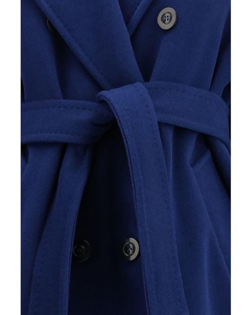 Max Mara Blue Madame Coat