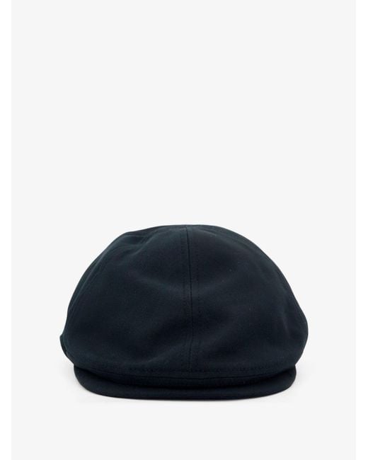 Dolce & Gabbana Blue Linen And Cotton Flat Cap for men