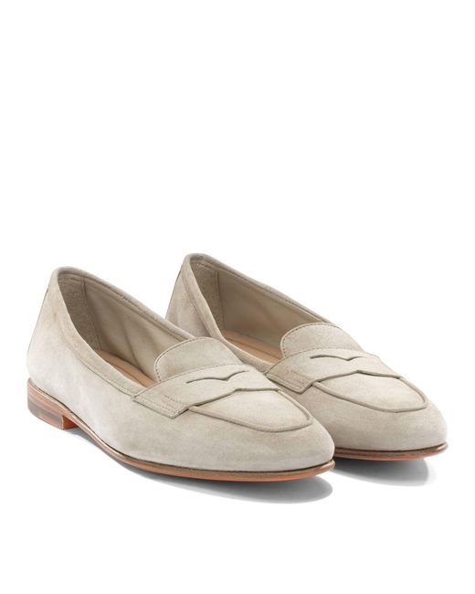 Santoni Natural "Carla" Loafers