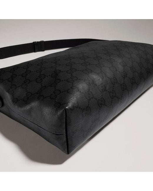 Gucci Black Essence Classic Medium Crossbody Bag for men