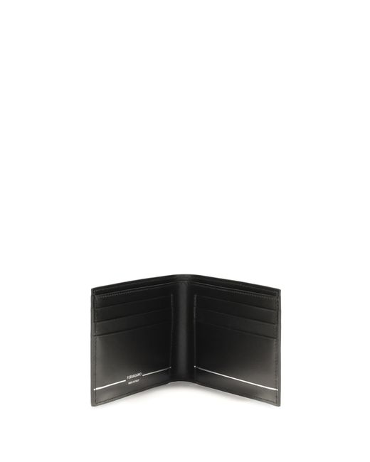 Ferragamo Black Bifold Wallet for men