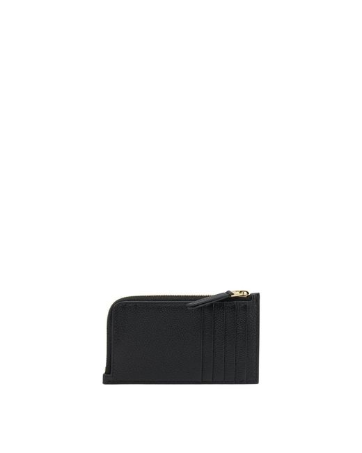 Céline Black Leather Cards Holder