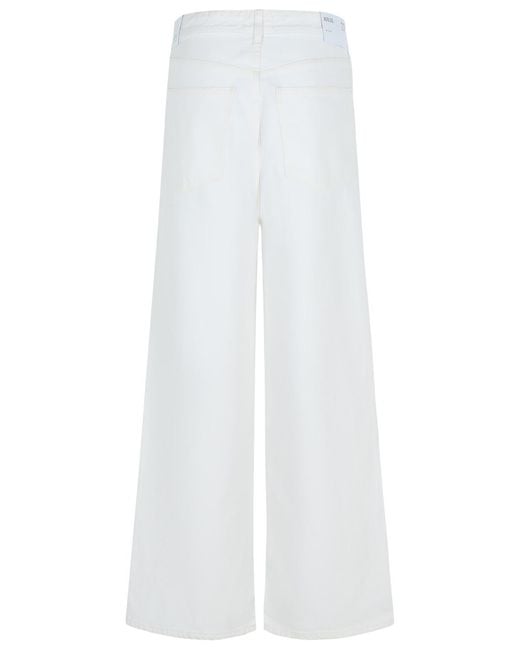 Agolde White Vana Cotton Jeans