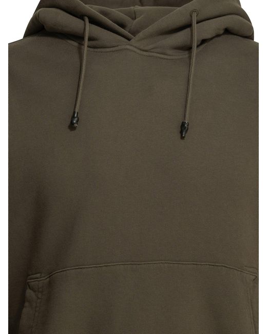 Stone Island Green Logo Hoodie for men