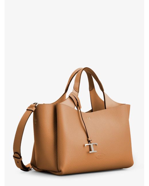 Tod's Brown Leather Crossbody Bag