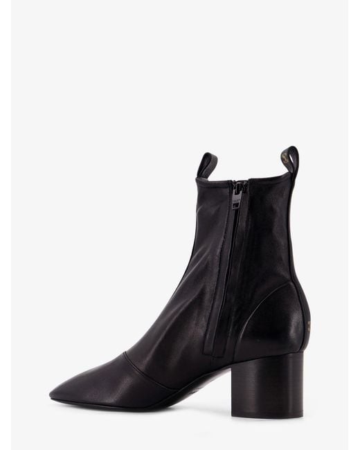 Céline Black Cheri Leather Boots