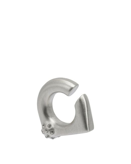 Rick Owens Metallic "Orb" Ear Cuff