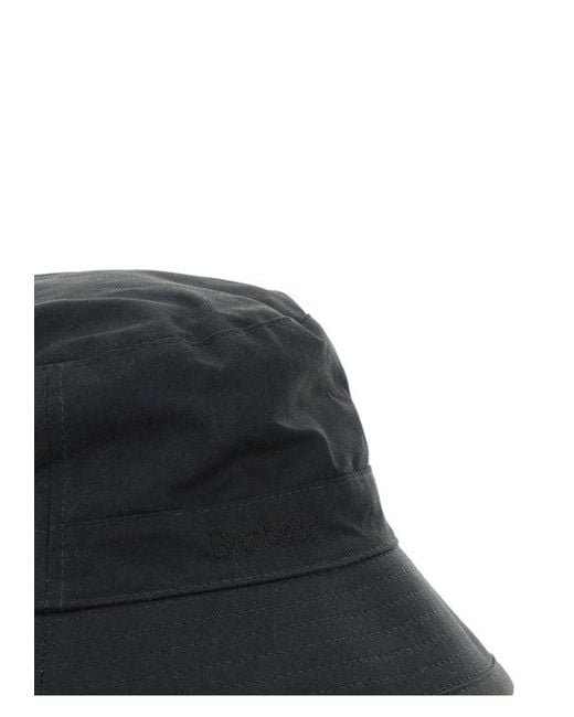 Barbour Black Sport Bucket Hat Sage for men