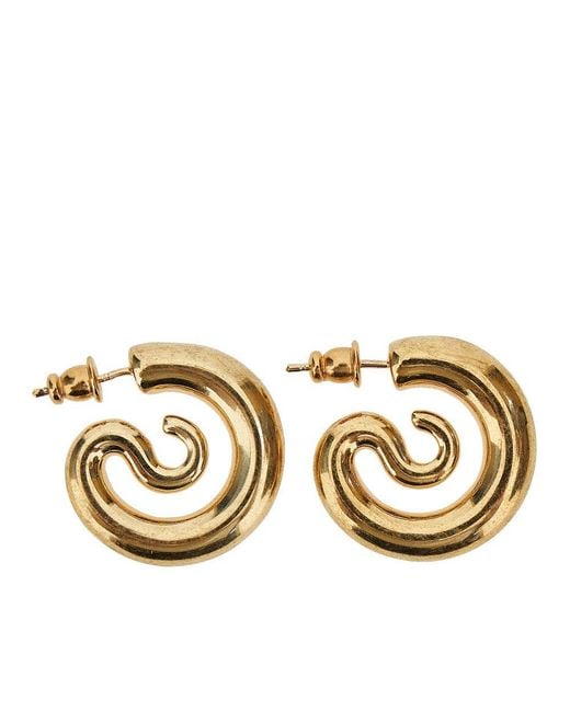 Panconesi Metallic Extra Small 'Serpent' Earrings