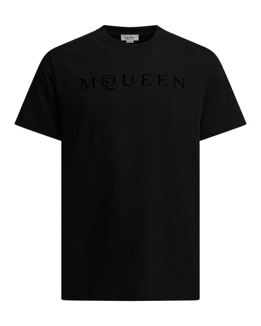 McQueen Black T-Shirts for men