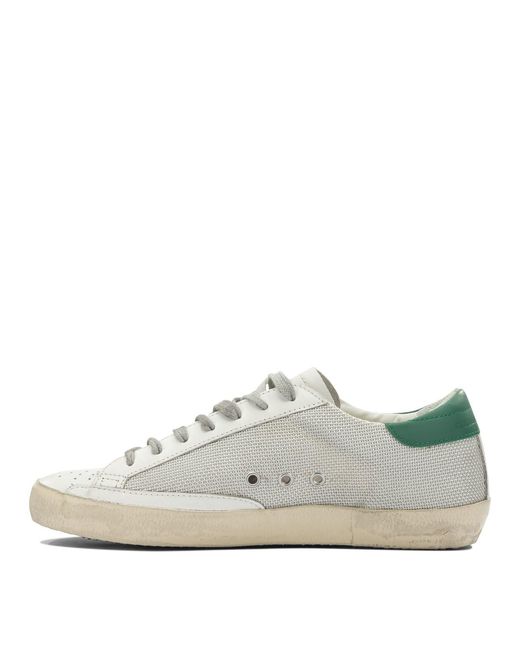 Golden Goose Deluxe Brand Gray "Super-Star" Sneakers for men
