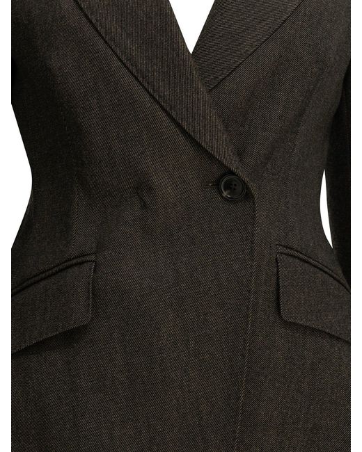 Max Mara Black Wool Blazer