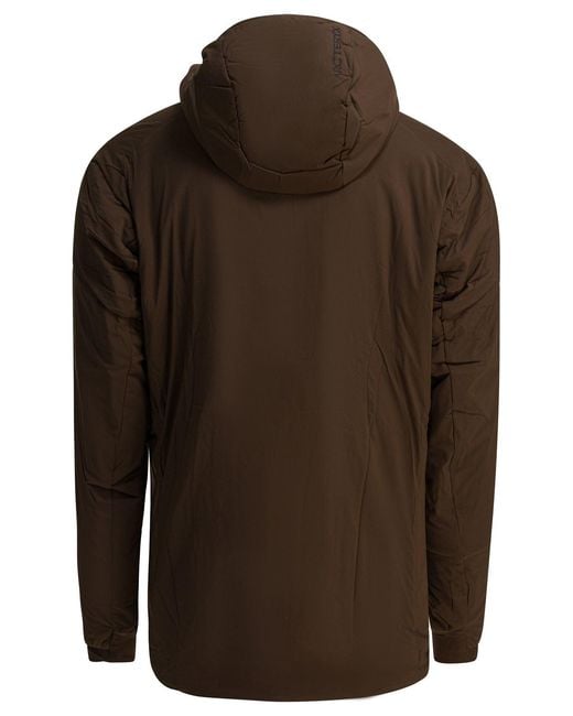 Arc'teryx Brown "Proton" Windbreaker Jacket for men
