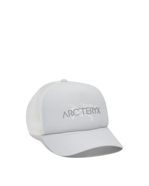 Arc'teryx Gray Brid Word Trucker Hat for men