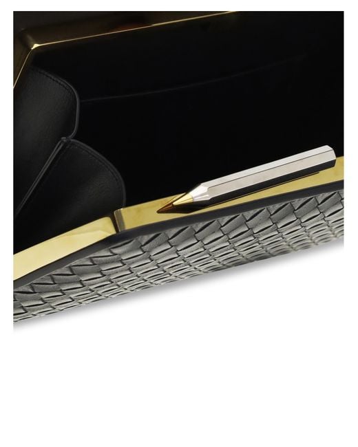 Bottega Veneta Blue Agenda Clutch