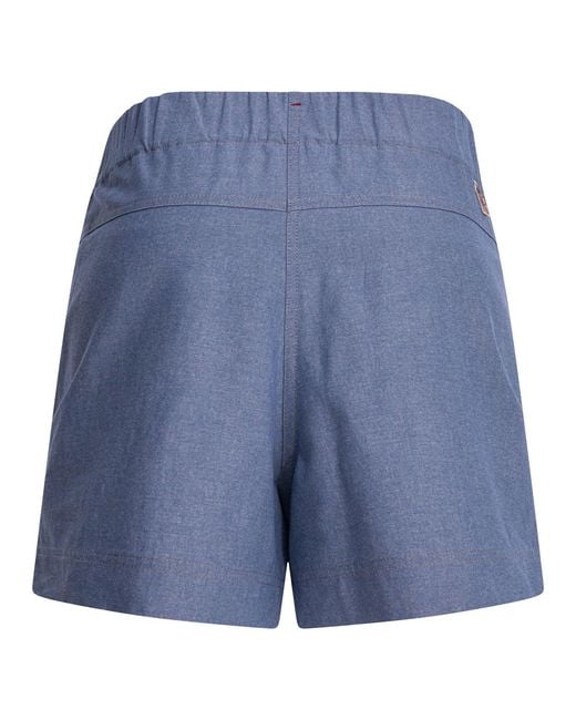 Moncler Blue Shorts Light