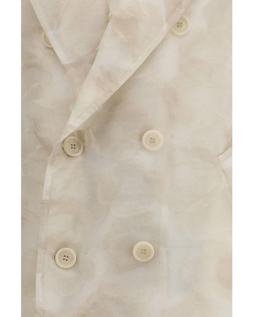 Max Mara White Mito Coat