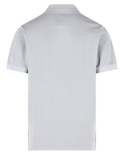ERL White Cotton Polo Shirt for men