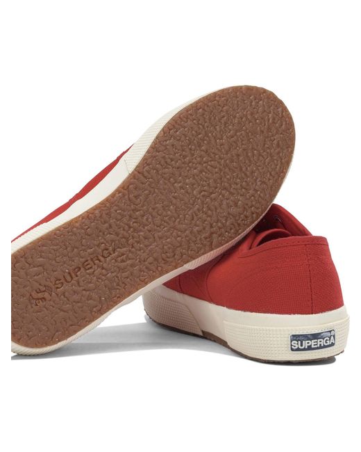 Superga Red Sneakers & Slip-On