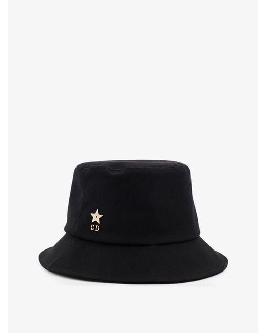 Dior Black Teddy Cotton Hat